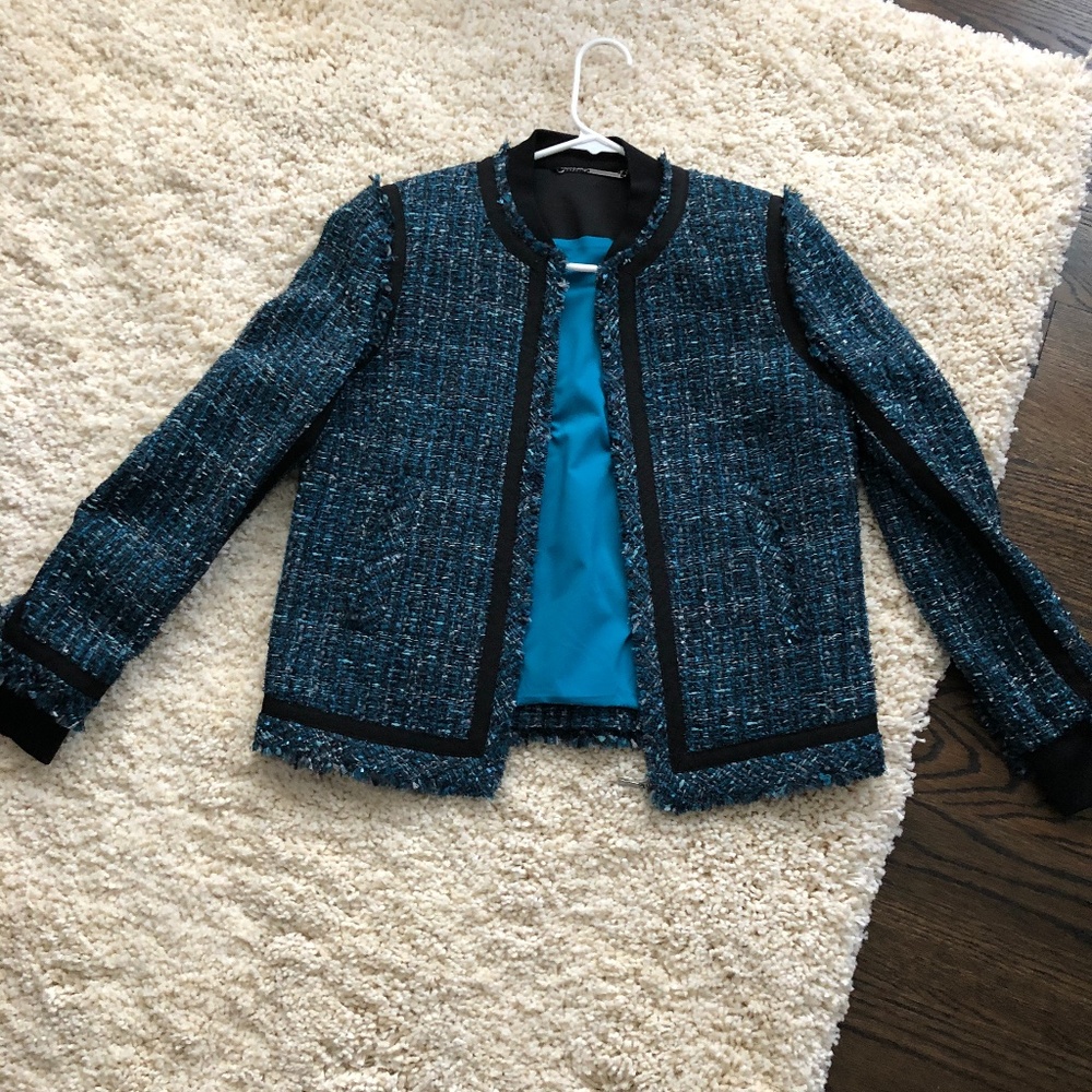 Elie Tahari Boucle Jacket